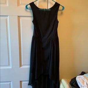 Forever 21 black high low dress